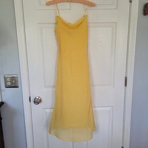 Urban Outfitters Yellow Cowl neck